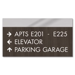 3-Line Directional Sign