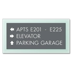 3-Line Directional Sign