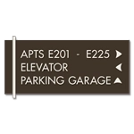 3-Line Directional Sign