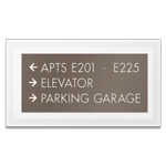 3-Line Directional Sign