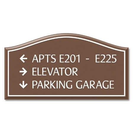 3-Line Directional Sign