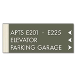 3-Line Directional Sign