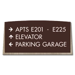 3-Line Directional Sign