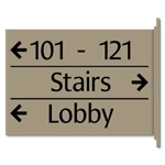 3-Line Flag Sign