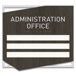 3 Slot Suite/Dept. ID Sign