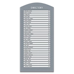 30-Line Directory Sign