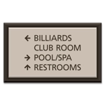 4-Line Directional Sign