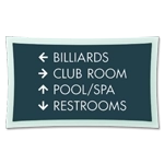 4-Line Directional Sign