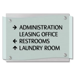 4-Line Directional Sign