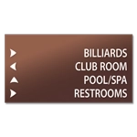 4-Line Directional Sign