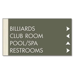 4-Line Directional Sign