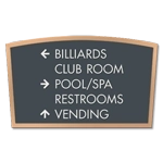 5-Line Directional Sign
