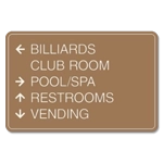 5-Line Directional Sign