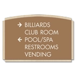 5-Line Directional Sign