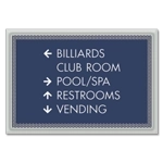 5-Line Directional Sign