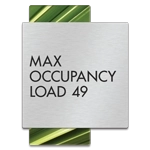 5-Line General Information Sign