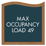 5-Line General Information Sign