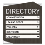 5-Panel Directory Sign