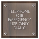 6-Line General Information Sign