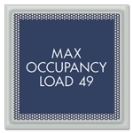 6-Line General Information Sign