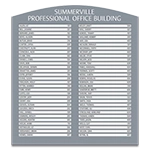 60-Line Directory Sign