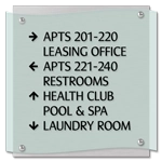 7-Line Directional Sign