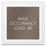 7-Line General Information Sign