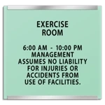 8-Line Common Room Sign