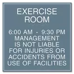 8-Line Common Room Sign