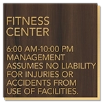 8-Line Common Room Sign