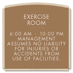 8-Line Common Room Sign