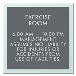 8-Line Common Room Sign