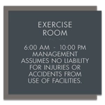 8-Line Common Room Sign