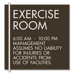 8-Line Common Room Sign