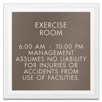 8-Line Common Room Sign
