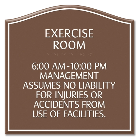 8-Line Common Room Sign