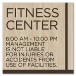 8-Line Common Room Sign