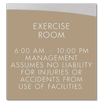 8-Line Common Room Sign