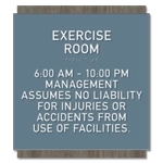 8-Line Common Room Sign