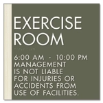 8-Line Common Room Sign