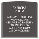 8-Line Common Room Sign