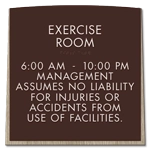 8-Line Common Room Sign
