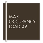 8-Line General Information Sign