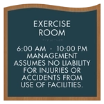 9-Line Common Room Sign