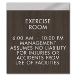9-Line Common Room Sign