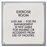 9-Line Common Room Sign