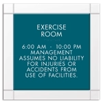 9-Line Common Room Sign