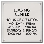 9-Line General Information Sign