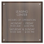 9-Line General Information Sign