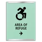 Accessible Direction Sign w/ Dynamic ISA